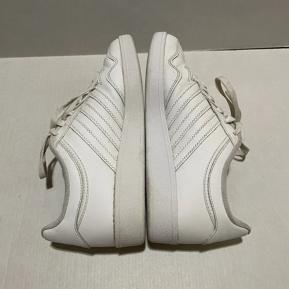 adidas Hoops 4.0 Cloud White Core Black Men's JH6141 Size 8